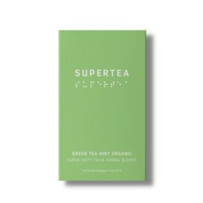 Supertea Green Tea Mint, 20 stk.