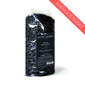 Voksperler bl�, 500g