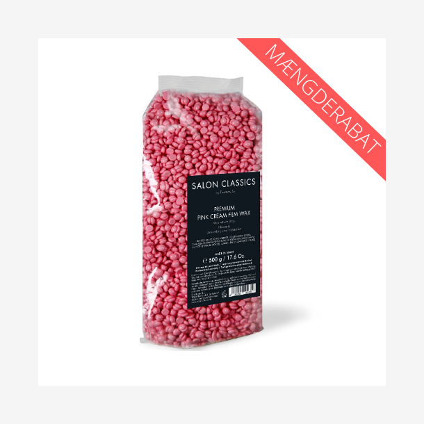 Voksperler pink, 500g