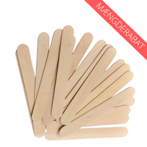 Engangs tr�spartler stor, 100stk.