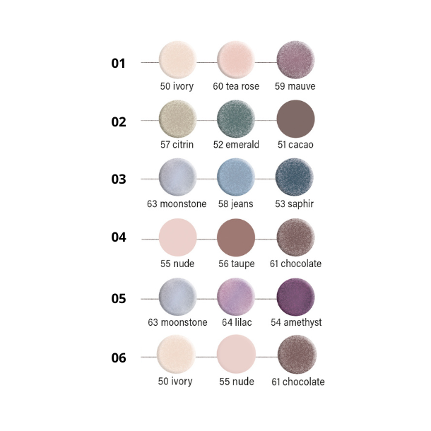 Velvet Eyeshadow Trio - 06