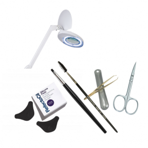 Tilbehør til vipper og bryn farve